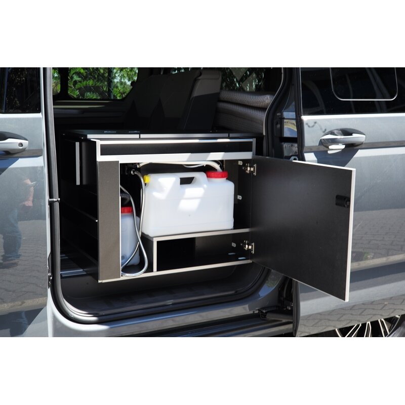 VW T7 FreeVan virtuvės modulis su technologija, be viryklės 2
