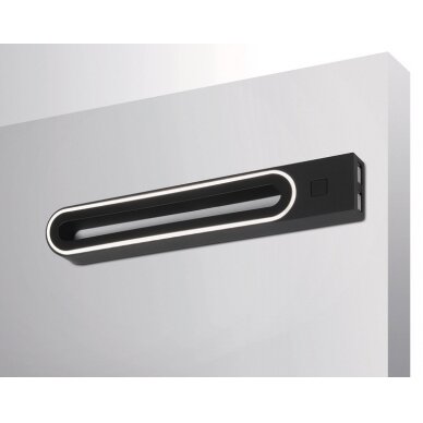 12V LED sieninis šviestuvas su 2 USB prievadais 12V LED sieninis šviestuvas su 2 USB prievadais