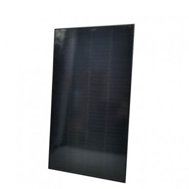 300W (2x150W) Monokristalinių juodų saulės baterijų komplektas  1