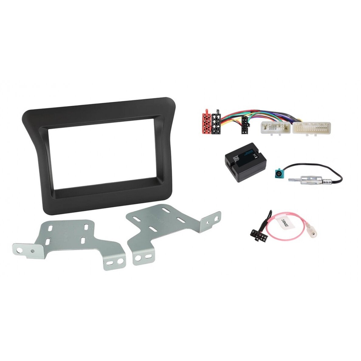 2-DIN premium montavimo komplektas Renault Master, juodas