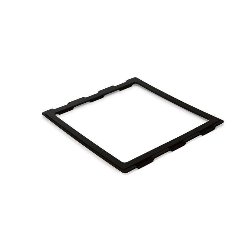Adapterio rėmas 400x400 mm, skirtas „Fiat Ducato“, MPK stoglangiams, modeliai 42-48P, juodas