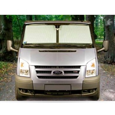 Roletai REMI priekiniams šoniniams langams Ford 2014 ir naujesnė pilka Roletai REMI priekiniams šoniniams langams Ford 2014 ir naujesnė pilka
