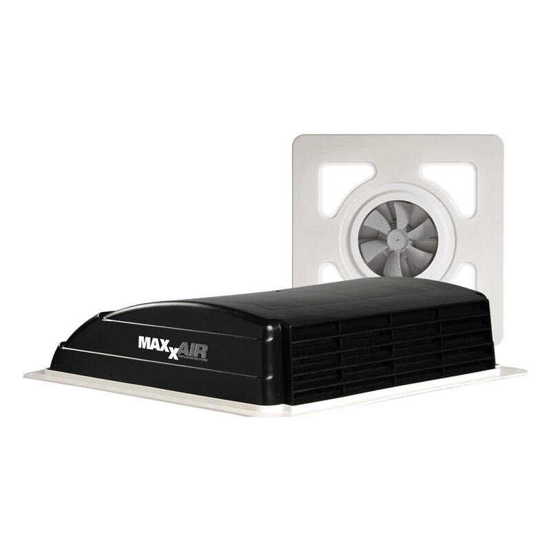 MaxxFan MINI 36x36 juodas su LED MaxxFan MINI 36x36 juodas su LED