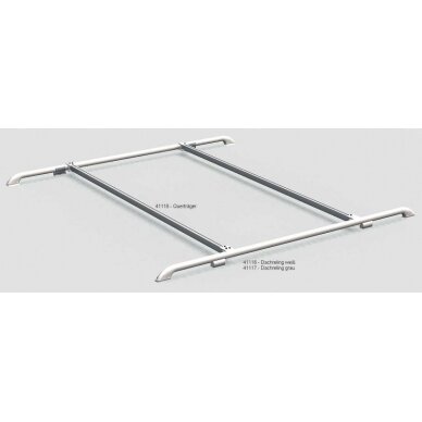 Omnistor stogo turėklų sistema 3 m, balta (2 vnt.) Omnistor stogo turėklų sistema 3 m, balta (2 vnt.)