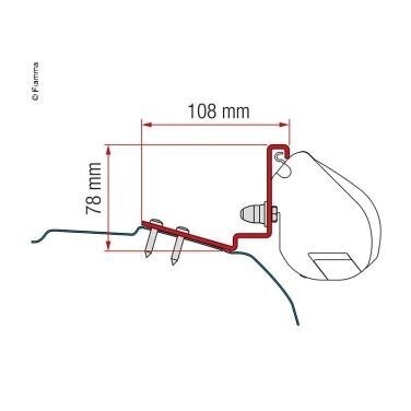 Adapteris markizei Fiamma F35 Pro 23