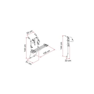 Carry Bike laikiklis Renault Trafic ir pnašūs su padalintomis galinėmis durimis Carry Bike laikiklis Renault Trafic ir pnašūs su padalintomis galinėmis durimis