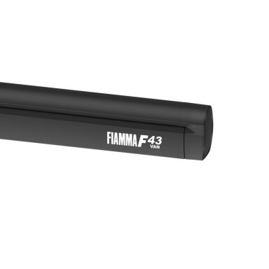 Fiamma markizė F43 – sieninė markize 3,0 m, karališka pilka, korpusas juodas Fiamma markizė F43 – sieninė markize 3,0 m, karališka pilka, korpusas juodas