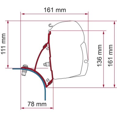 Komplektas VW T5/T6 Lift Roof DB