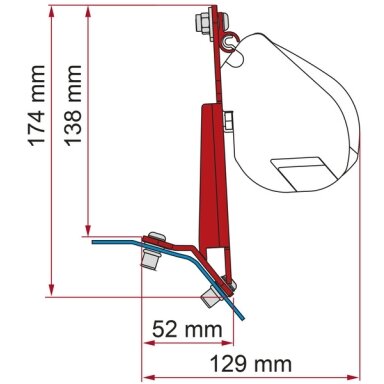 Fiamma Adap.F35pro+F45 Fiamma Adap.F35pro+F45