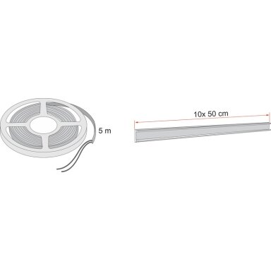 Apšvietimas COB-LED f.F80 Apšvietimas COB-LED f.F80