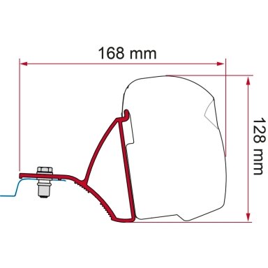 F43van adapteris Renault Trafic / Opel Vivaro / Fiat Talento nuo 2015