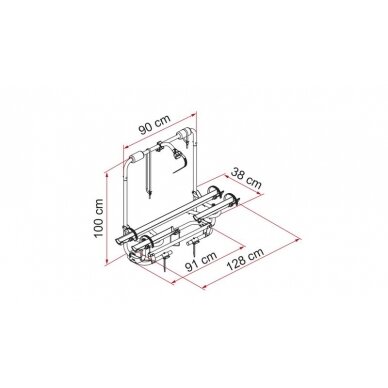 CARAVAN XL A PRO 300 – tamsiai juodas 1 CARAVAN XL A PRO 300 – tamsiai juodas 1