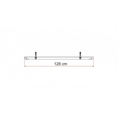 Dviračių bėgis Rail Plus – sidabrinis 1