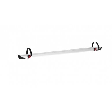 Dviračių bėgis Rail Plus XL – sidabrinis 139cm ilgio Dviračių bėgis Rail Plus XL – sidabrinis 139cm ilgio