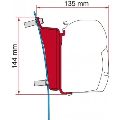 Komplektas Ford Transit L3H3 ir L4H3 Komplektas Ford Transit L3H3 ir L4H3