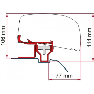 Adapt.f.F40van NV200 Adapt.f.F40van NV200