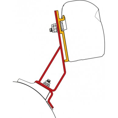 Adapteris F43 PSA Juodas Adapteris F43 PSA Juodas