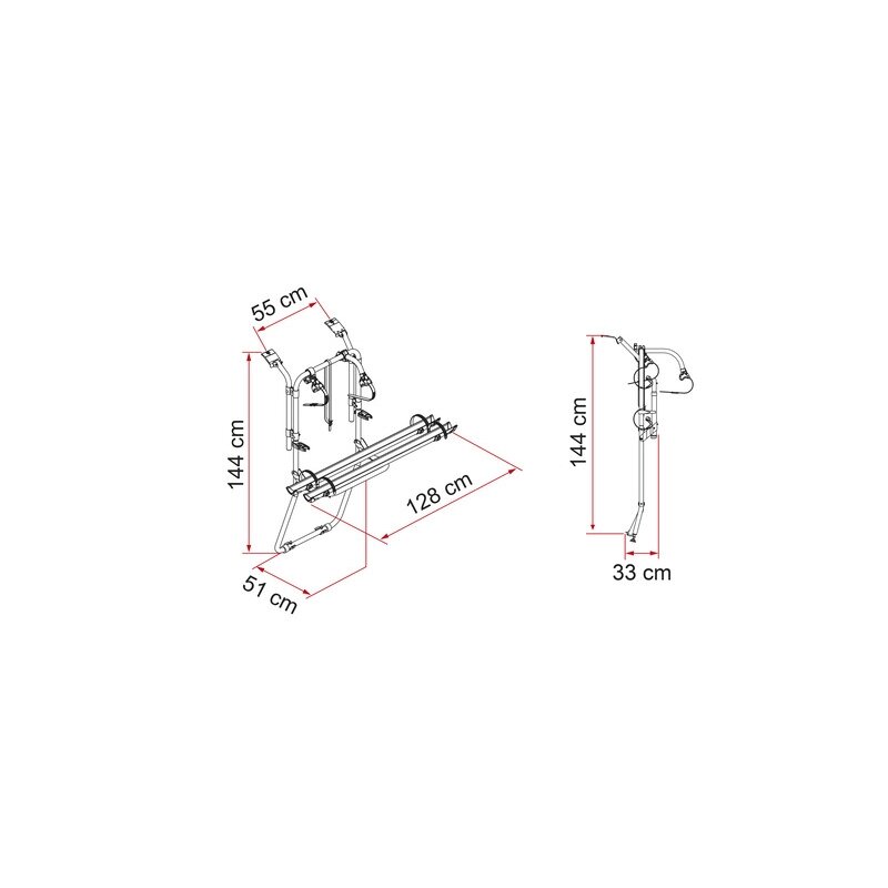 Carry Bike laikiklis Renault Trafic ir pnašūs su padalintomis galinėmis durimis 1 Carry Bike laikiklis Renault Trafic ir pnašūs su padalintomis galinėmis durimis 1