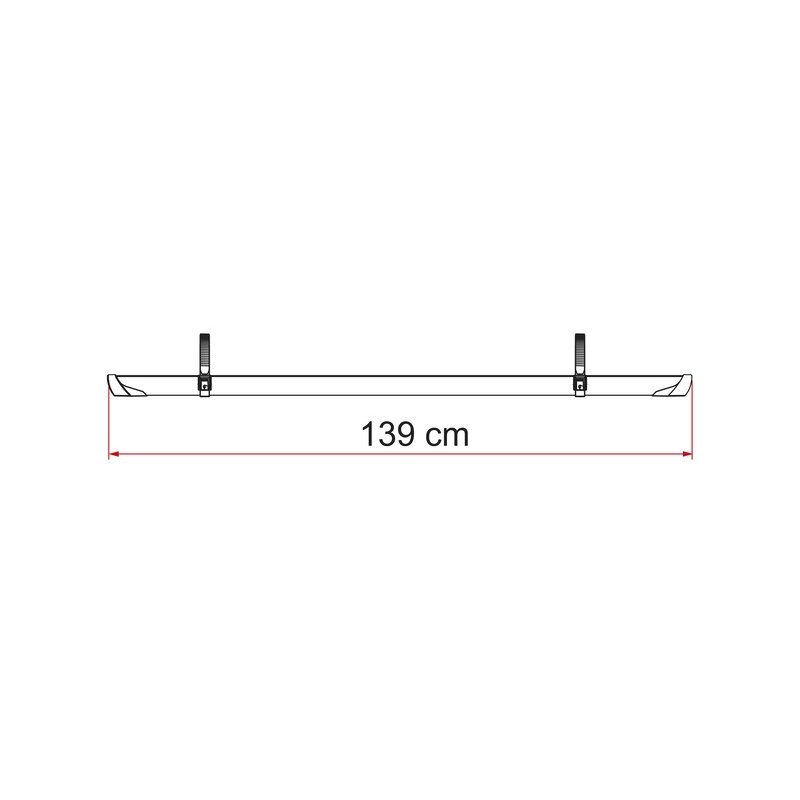 Dviračių bėgis Rail Plus XL – tamsiai juodas 1
