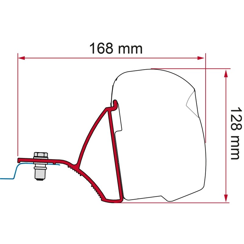 F43van adapteris Renault Trafic / Opel Vivaro / Fiat Talento nuo 2015