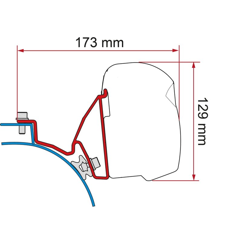 Adapteris F43 VW T5/6 California