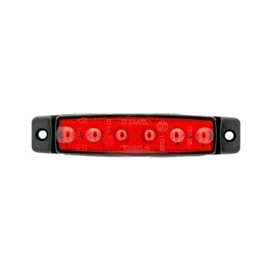 LED atšvaitas  šviesiai raudonas