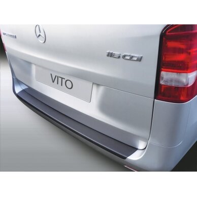 ABS buferio apsauga Mercedes W447 V-Class Viano ir Vito Facelift nuo pagaminimo metų 2019 m. 03 ABS buferio apsauga Mercedes W447 V-Class Viano ir Vito Facelift nuo pagaminimo metų 2019 m. 03