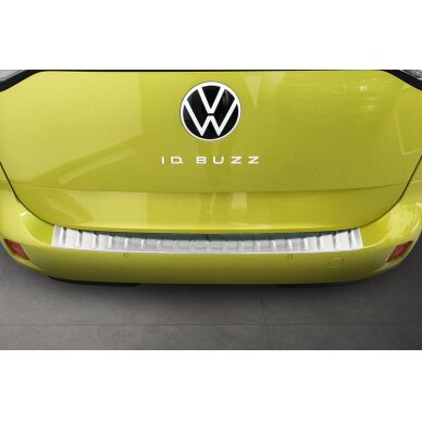 Nerūdijančio plieno buferio apsauga, skirta VW ID.Buzz 2 Nerūdijančio plieno buferio apsauga, skirta VW ID.Buzz 2