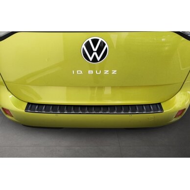 Nerūdijančio plieno buferio apsauga, skirta VW ID.Buzz 2 Nerūdijančio plieno buferio apsauga, skirta VW ID.Buzz 2