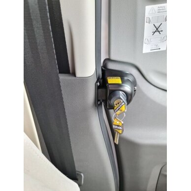 „HEOSystem VAN“ paketas su raktais „Ford Transitt“ nuo 2014 metų modelio – juodas 1