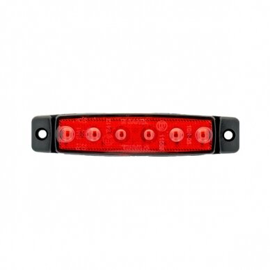LED atšvaitas šviesiai raudonas LED atšvaitas šviesiai raudonas