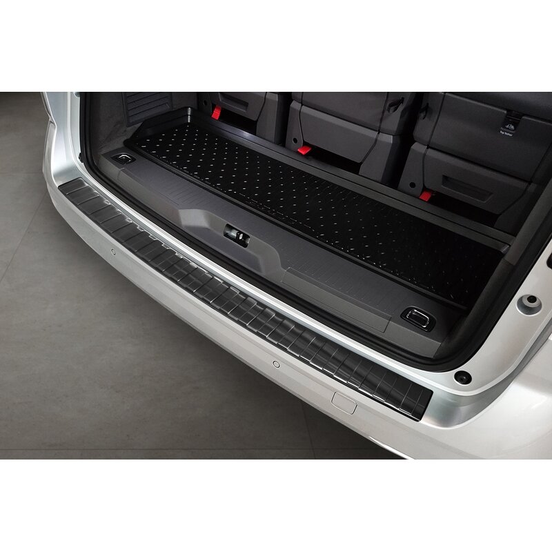 Nerūdijančio plieno buferio apsauga, skirta VW T7 nuo 2021-06 1 Nerūdijančio plieno buferio apsauga, skirta VW T7 nuo 2021-06 1