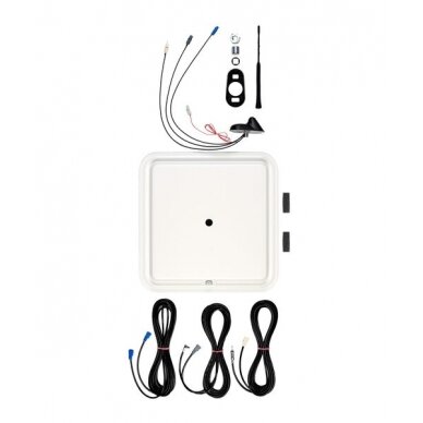 Aktyvi 12 V Kombiflex stogo antena, skirta nameliams su GRP stogu 3