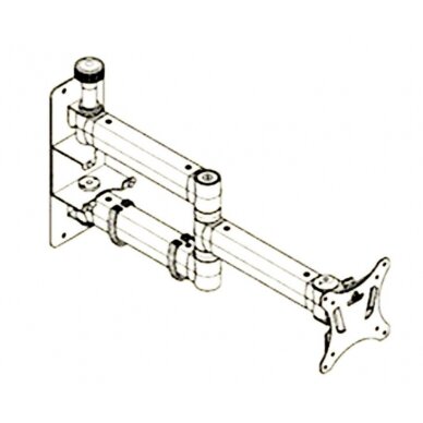 SKY 10N televizoriaus laikiklis 2 svirtimis – 450 mm 3