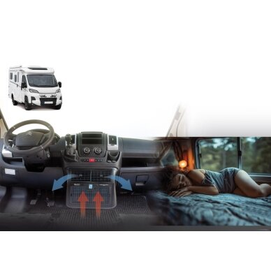 „Fiat Ducato“ / „Citroën Jumper“ / „Renault Boxer“ / „Opel Movano“ oro kondicionavimo sistema Ultra Comfort 8000 1 „Fiat Ducato“ / „Citroën Jumper“ / „Renault Boxer“ / „Opel Movano“ oro kondicionavimo sistema Ultra Comfort 8000 1
