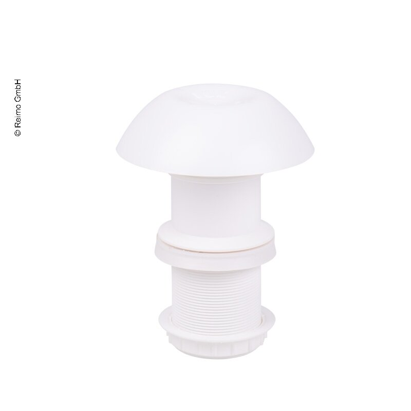 4 dalių šalinamo oro komplektas su stogo kaminu, ventiliatoriumi, adapteriu, filtru 2
