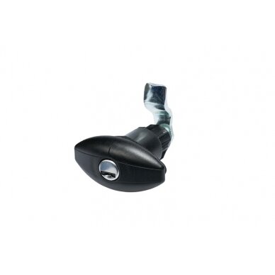 Ellipse spyna 78x42mm, juoda Ellipse spyna 78x42mm, juoda