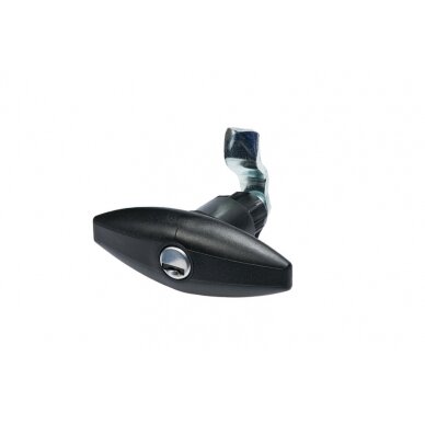 ZADI twist lock Ellipse spyna didelė - juoda ZADI twist lock Ellipse spyna didelė - juoda