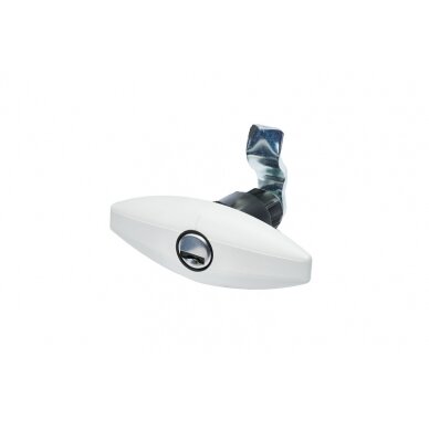 Ellipse spyna 110x42mm, balta Ellipse spyna 110x42mm, balta
