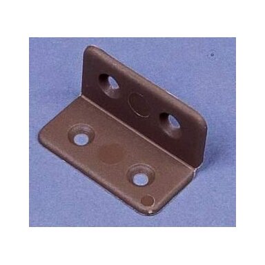 Plastikiniai vyriai 40 mm 4 vnt. (ruda)