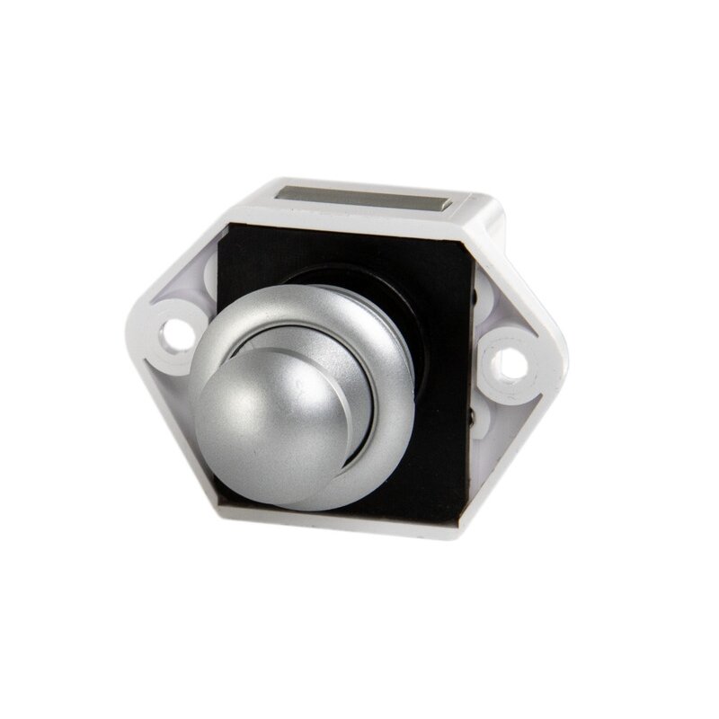Push Lock Mini – chromo matinis 2 Push Lock Mini – chromo matinis 2