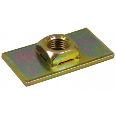 Srieginė plokštelė saugos diržui Srieginė plokštelė saugos diržui