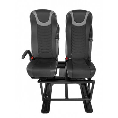 Dviguba sėdynė su Isofix, skirta transporto priemonėms be dvigubo dugno 1 Dviguba sėdynė su Isofix, skirta transporto priemonėms be dvigubo dugno 1