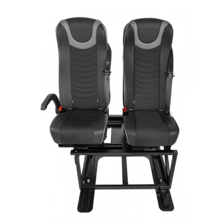 Dviguba sėdynė su Isofix, skirta transporto priemonėms be dvigubo dugno 1 Dviguba sėdynė su Isofix, skirta transporto priemonėms be dvigubo dugno 1