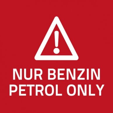 Ženklas „Benzinas“. Ženklas „Benzinas“.