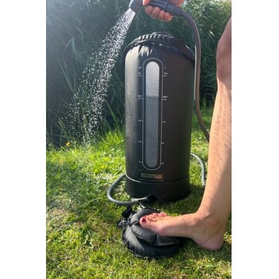 Kempingo dušas su kojine pompa 20L 6