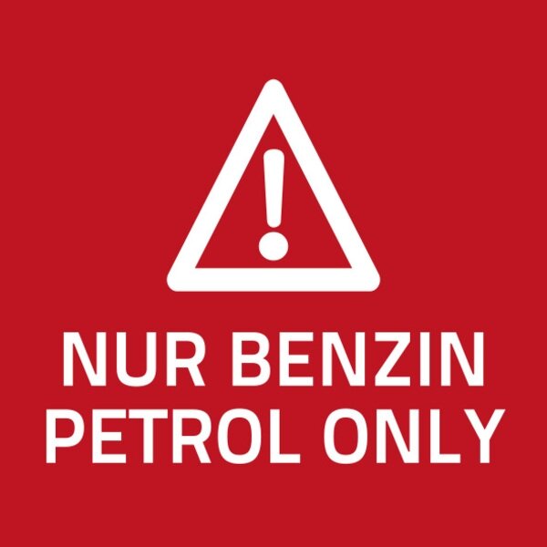 Ženklas „Benzinas“.