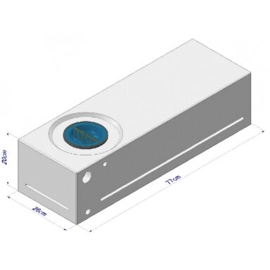 Vandens bakas 40l Fix System