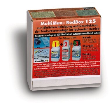 MultiMan RedBox 125 vandens sistemos paruošimo dėžutė
