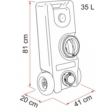 40 W nuotekų talpykla 4 40 W nuotekų talpykla 4